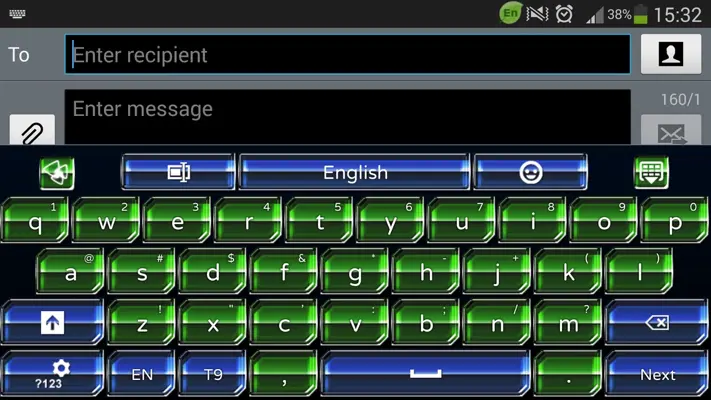 Alien Hive GO Keyboard Theme android App screenshot 3